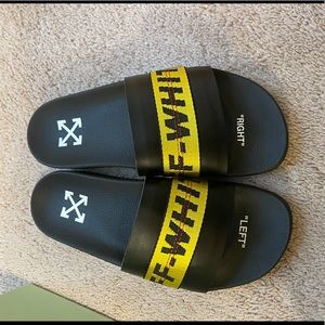 Men’s off white sandals
